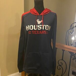 Houston Texans Navy and Red Hoodie